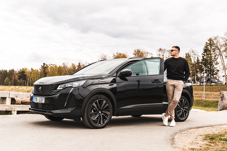 Peugeot 5008 nuomojama masina