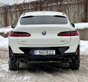 BMW X4 nuomojama masina